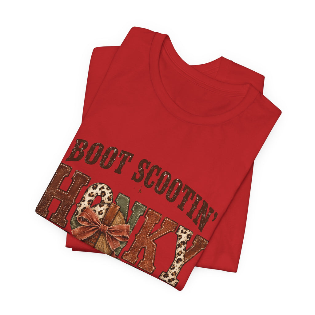 Boot Scootin' Cowboy Boot Tee | Country Western, Barn Dance Shirt