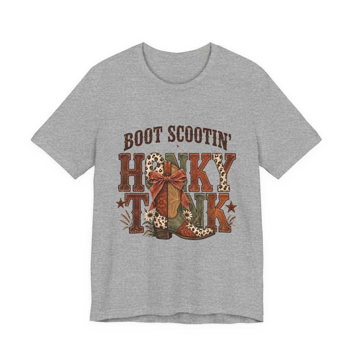 Boot Scootin' Cowboy Boot Tee | Country Western, Barn Dance Shirt