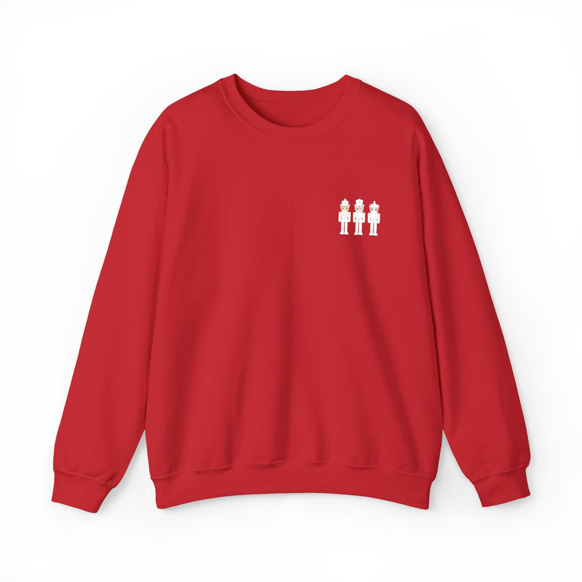 Nutcracker Cats Embroidered Sweatshirt | Christmas Cat Lover Gift