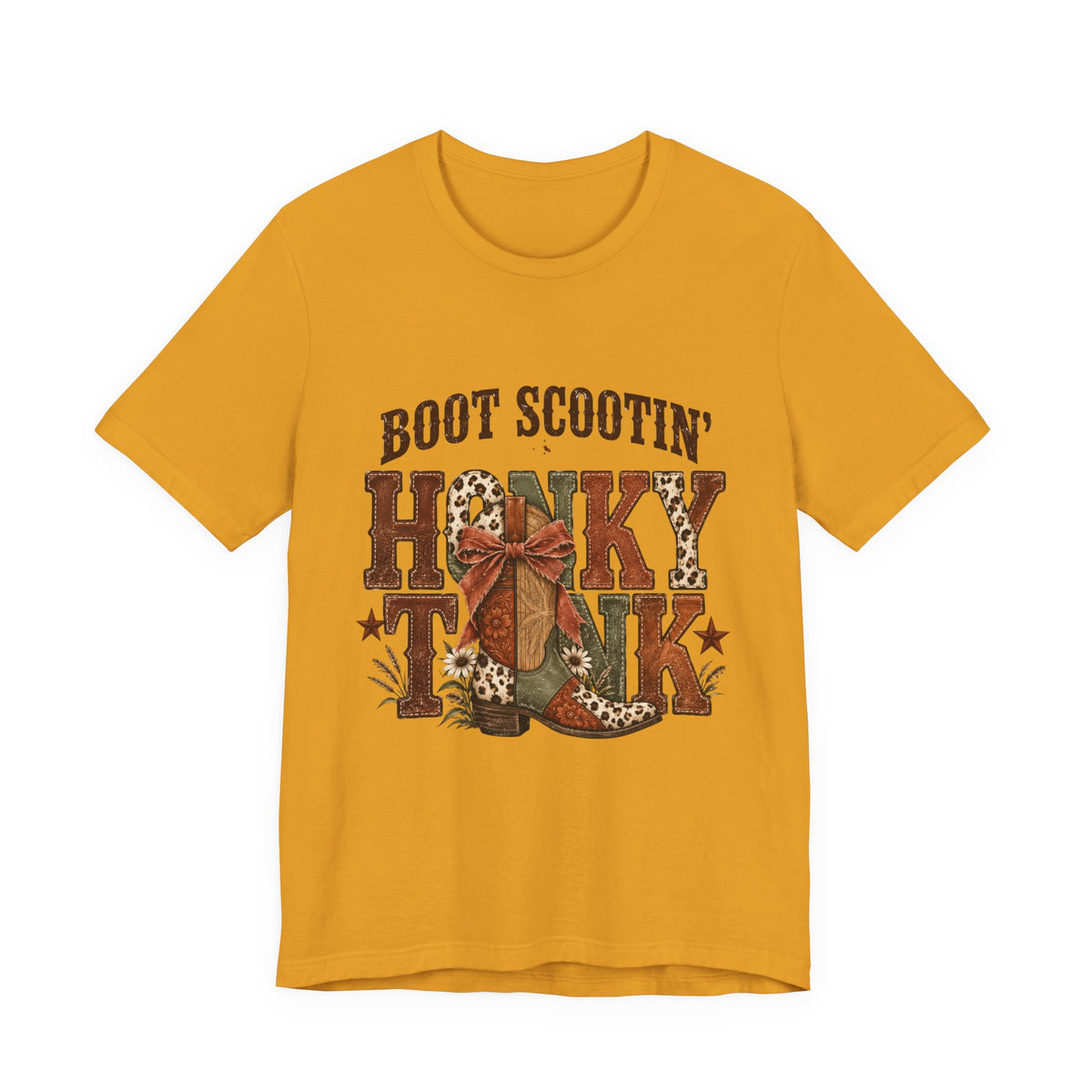 Boot Scootin' Cowboy Boot Tee | Country Western, Barn Dance Shirt