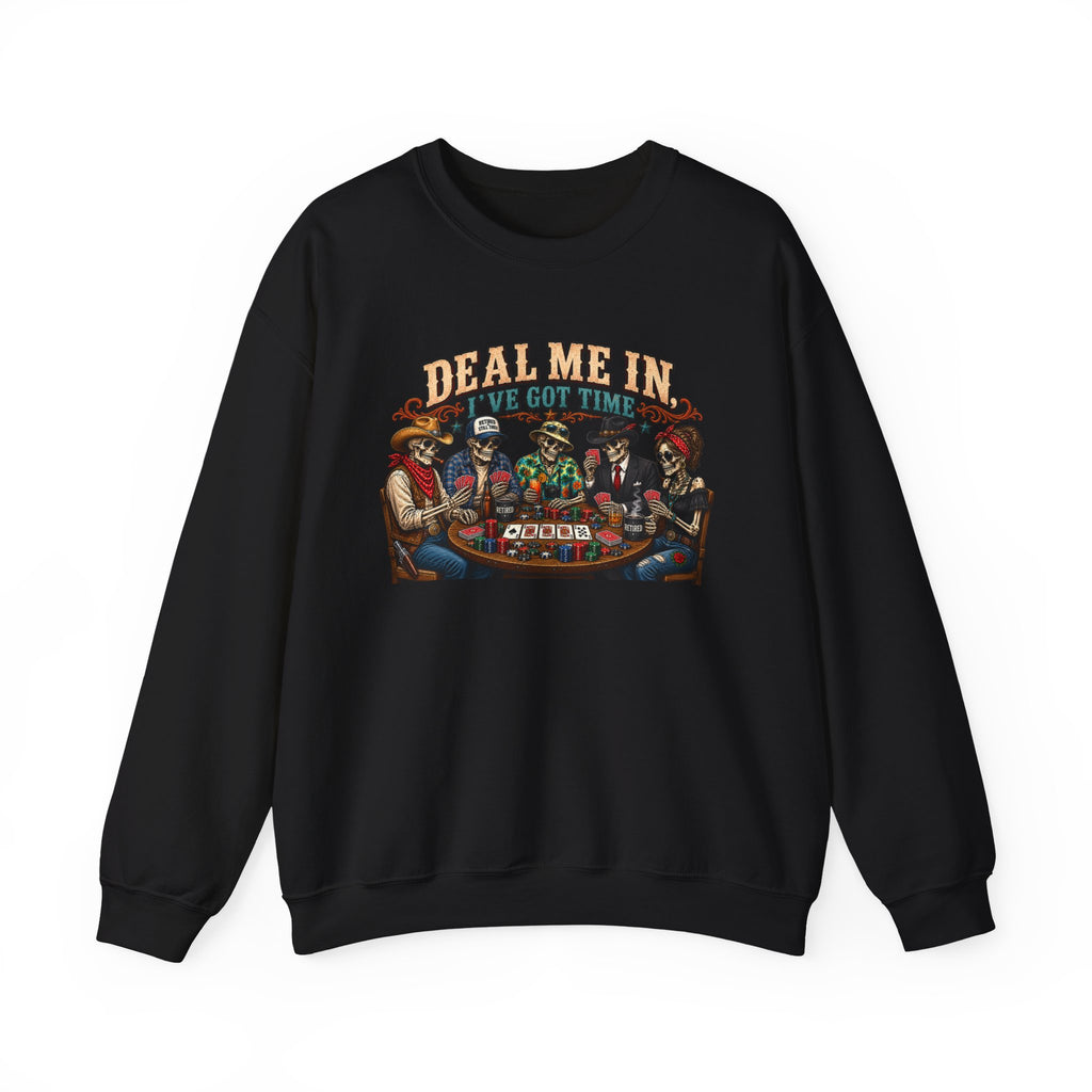 Deal Me In Poker, retired, Crewneck Sweatshirt