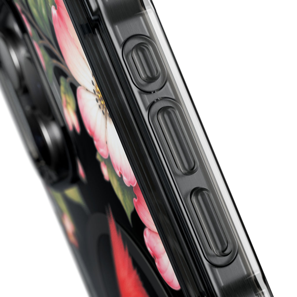 Clear Magnetic Phone Case — Cardinal Scene