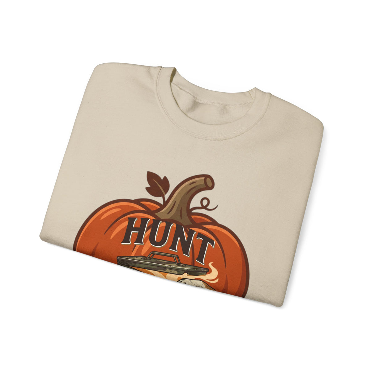 Hunt or Haunt Sweatshirt | Spooky Hunting, Halloween Pumpkin Camper