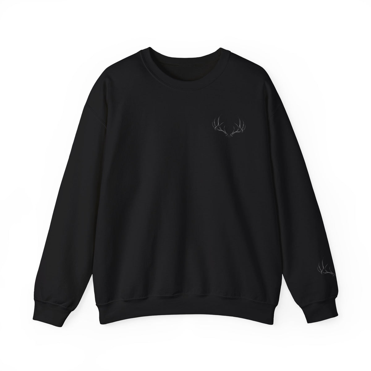 Light Pink Whitetail Deer Hunting Sweatshirt – Buck Hunter Crewneck