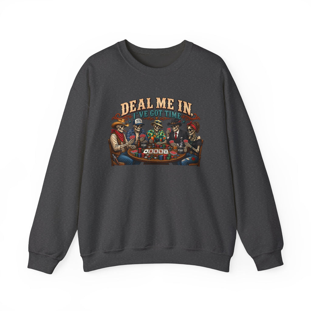 Deal Me In Poker, retired, Crewneck Sweatshirt