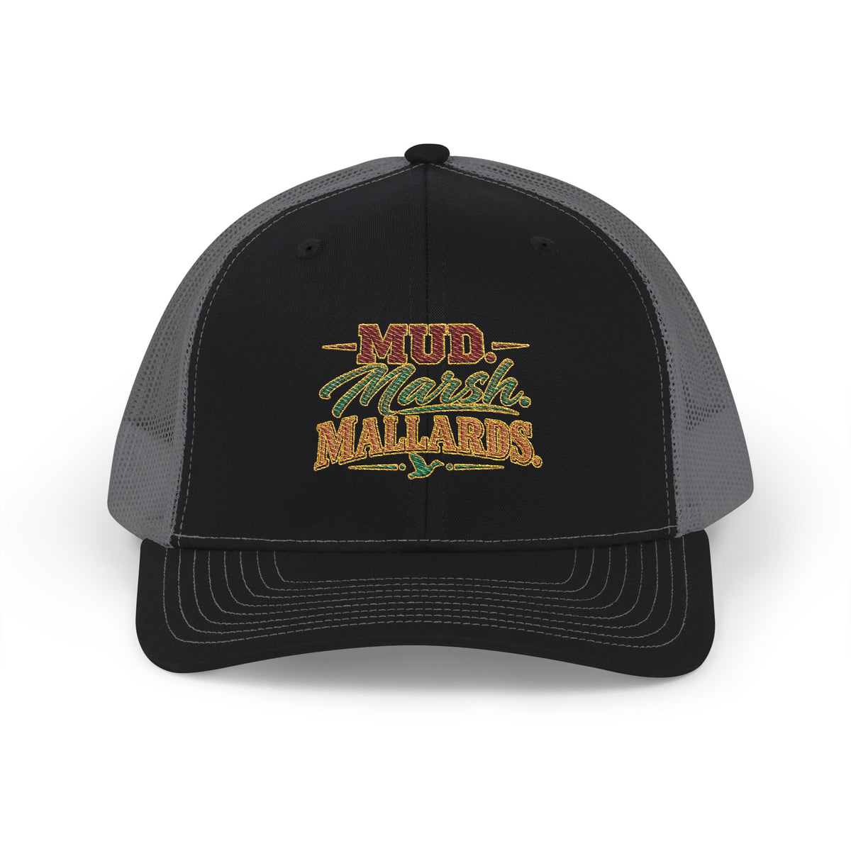 Mud Marsh Mallards Trucker Cap – Off‑Road Retro Snapback