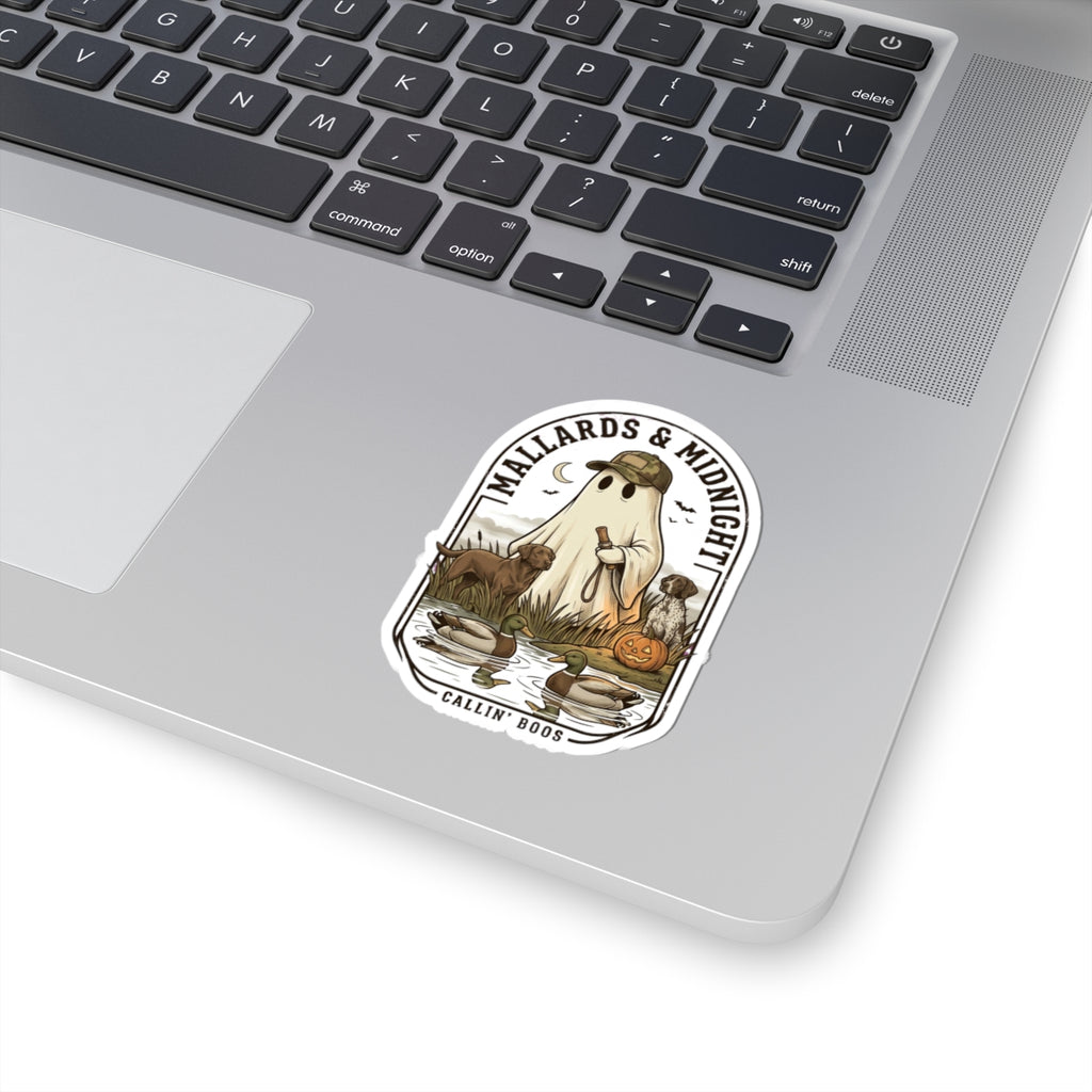 Ghost Hunting Duck Decoy Sticker | Spooky Hunting, Halloween Outdoors