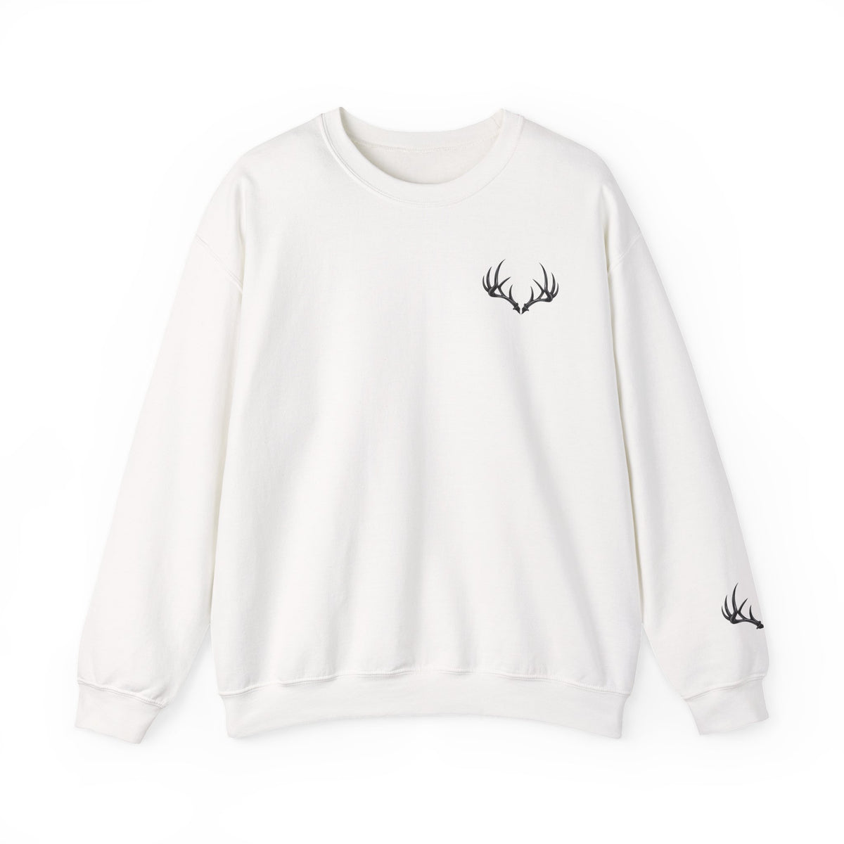 Safety Pink Whitetail Deer Hunting Sweatshirt – Buck Hunter Crewneck