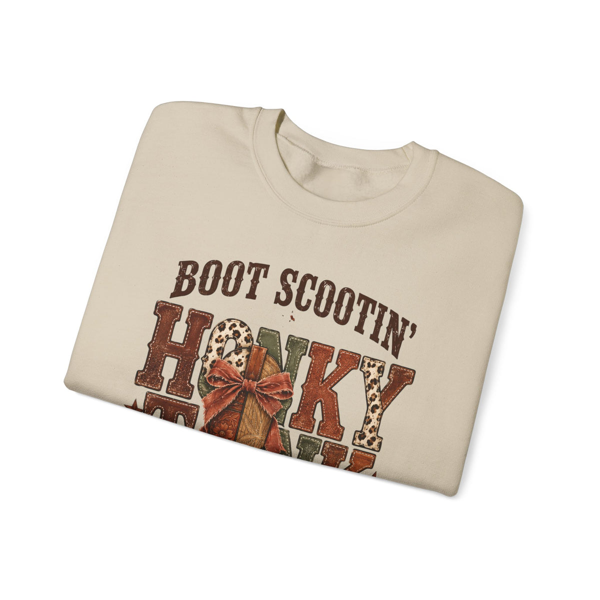 Boot Scootin' Cowboy Boot Sweatshirt | Country Western Graphic