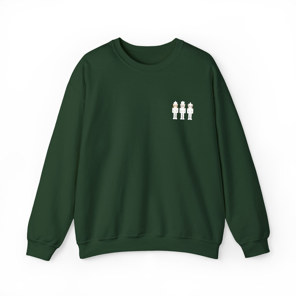 Nutcracker Cats Embroidered Sweatshirt | Christmas Cat Lover Gift