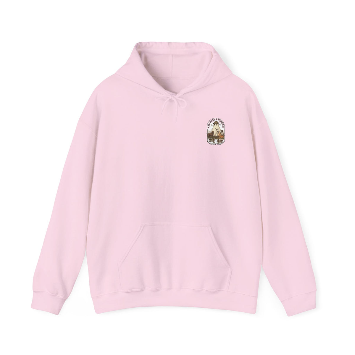 Ghost Retriever Illustration Hoodie | Spooky Hunting, Vintage Campfire