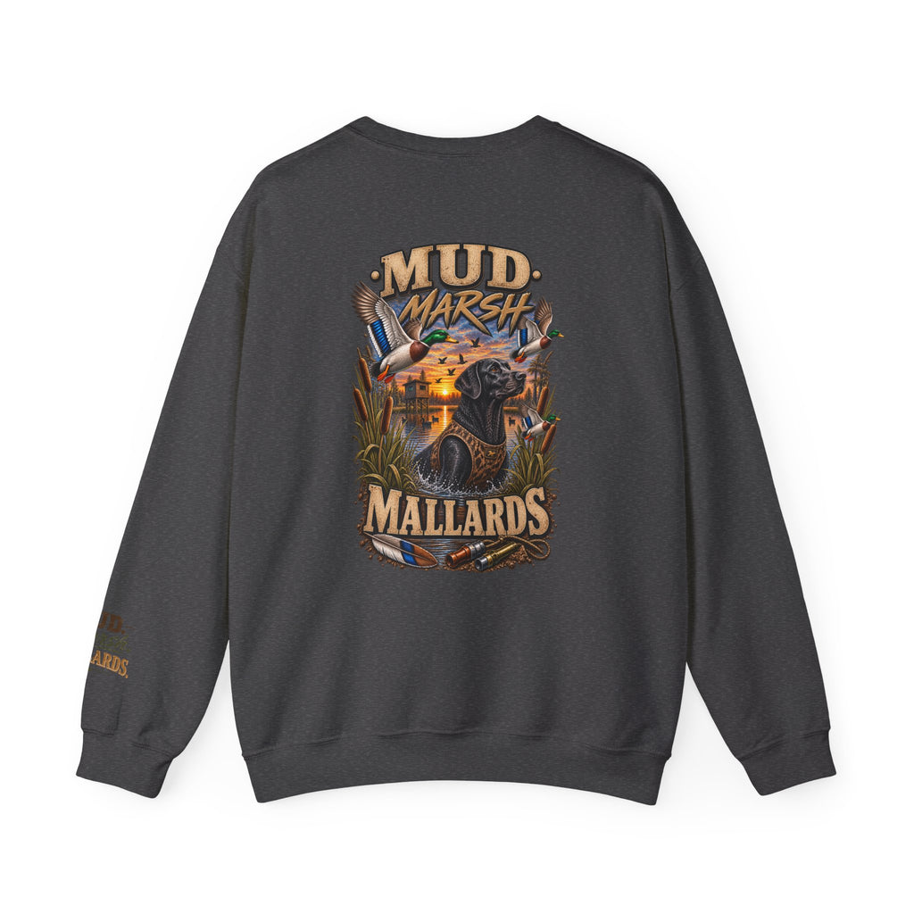 Safety Pink Duck Hunting Sweatshirt – Mallard Hunter Crewneck