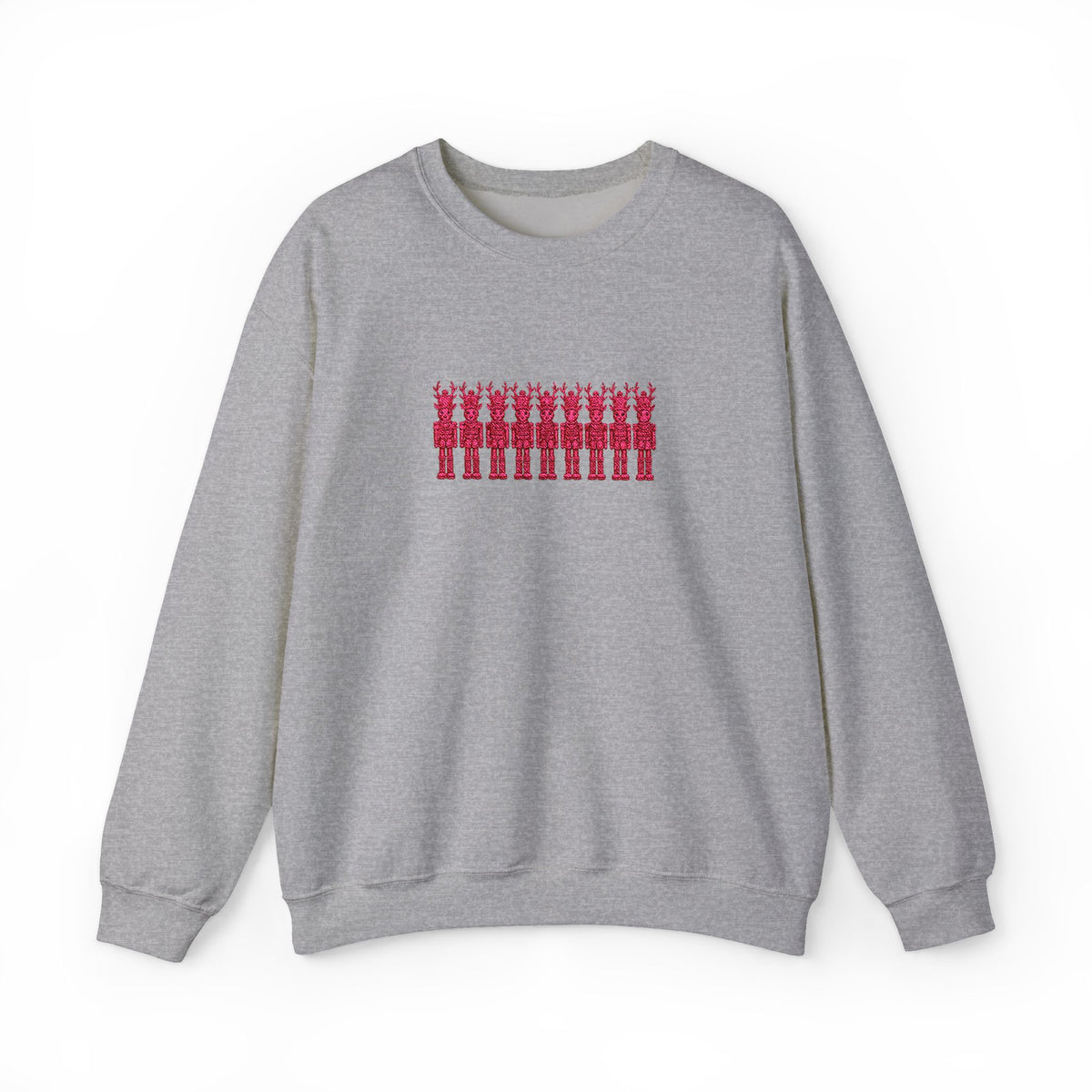 Nutcracker Ballet Embroidered Sweatshirt | Christmas Crewneck
