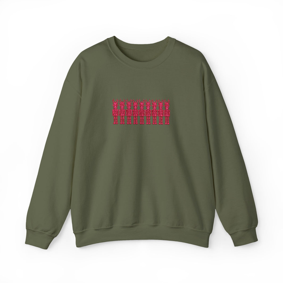 Nutcracker Ballet Embroidered Sweatshirt | Christmas Crewneck