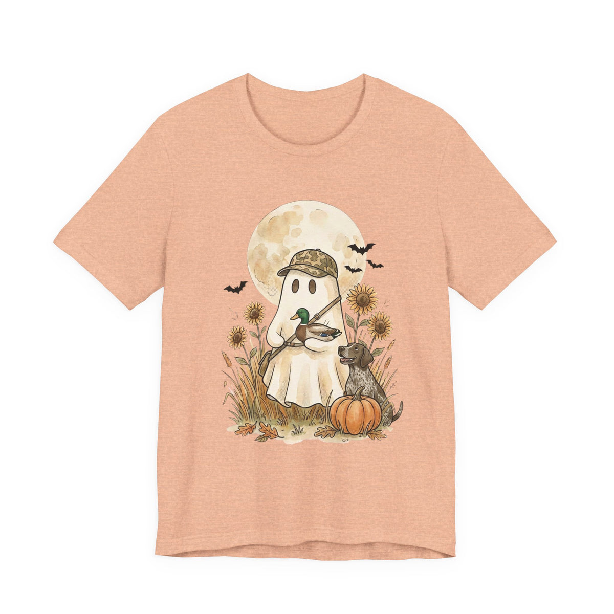 Ghost Hunting Tee | Spooky Hunting, Harvest Moon Halloween Shirt