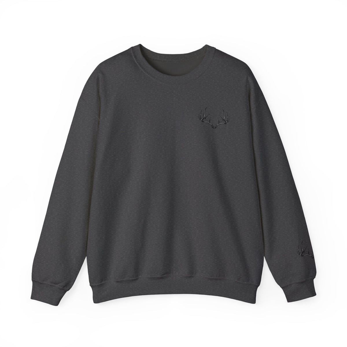 Light Pink Whitetail Deer Hunting Sweatshirt – Buck Hunter Crewneck