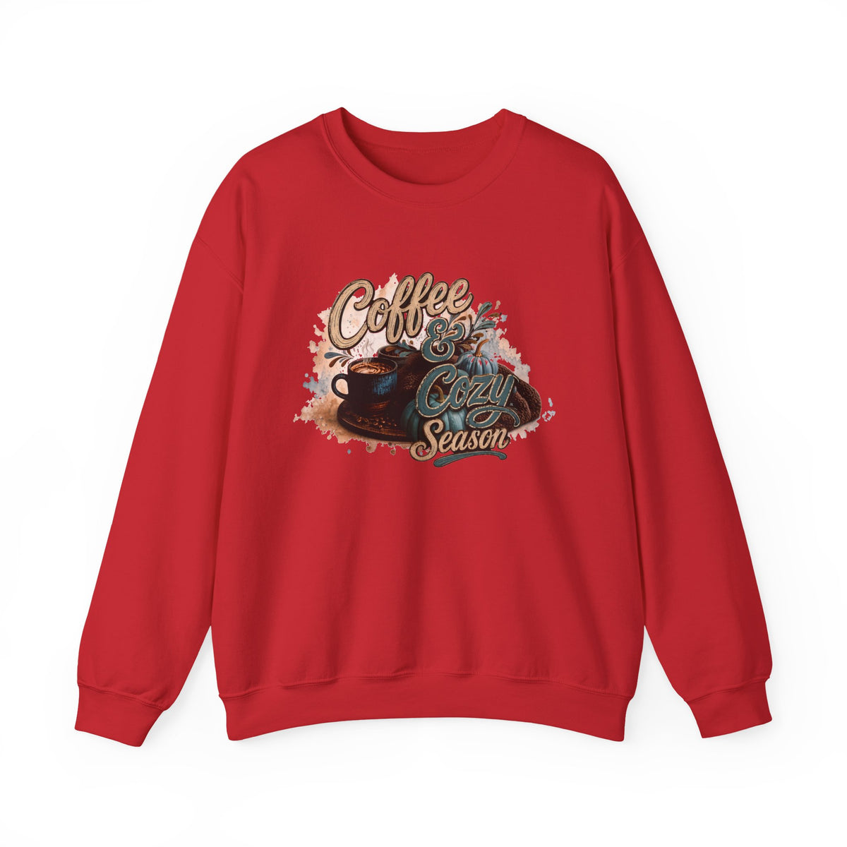 Coffee & Cozy Season Sweatshirt | Fall Coffee Lover Crewneck