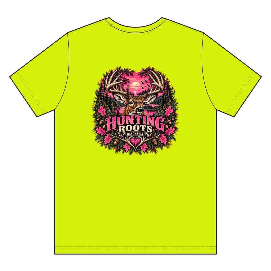 Deer Hunting Pink Shirt, Hunting Tails Tee, Deer Hunting T-Shirt, Deer Hunter Gift, Deer Season Shirt, Hunting Camp Shirt, Pink Safety Shirt