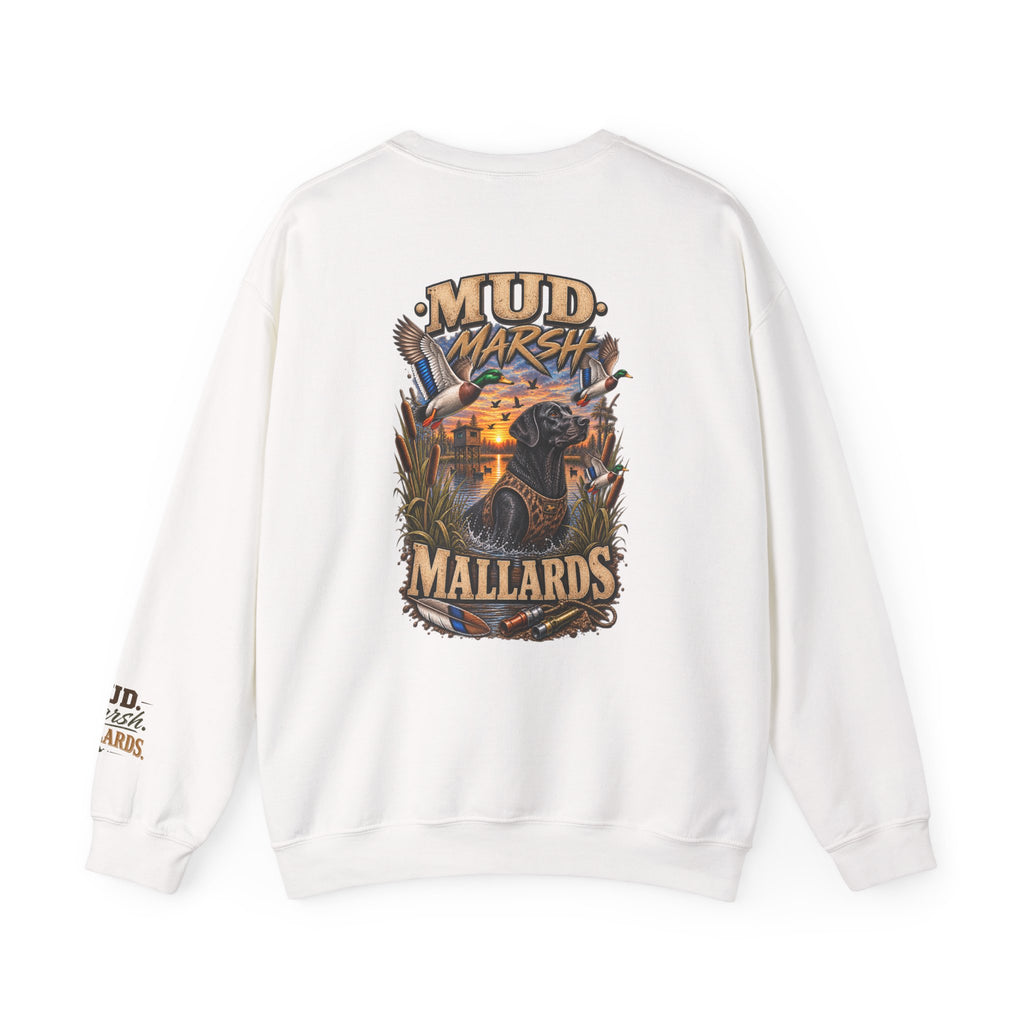 Safety Pink Duck Hunting Sweatshirt – Mallard Hunter Crewneck