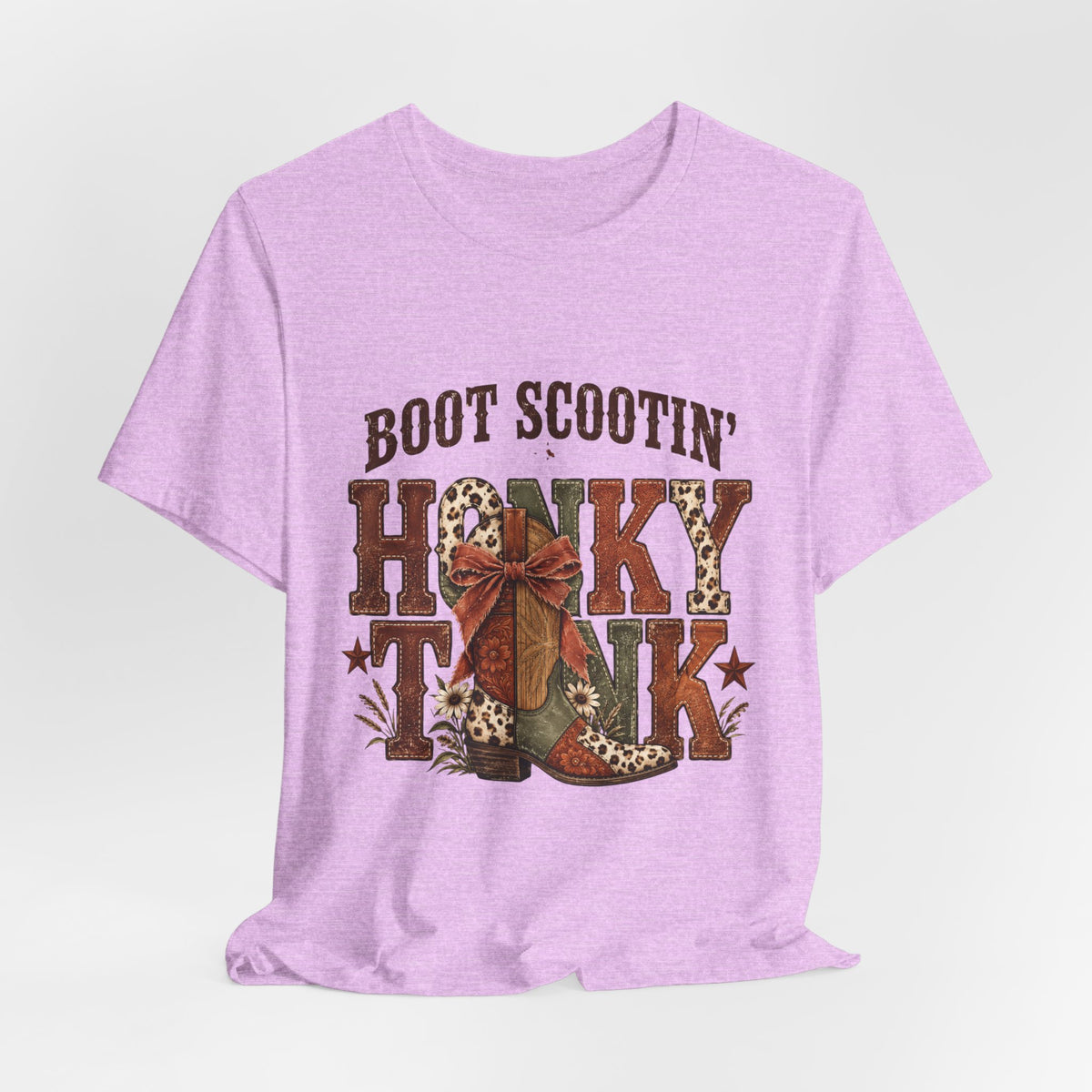 Boot Scootin' Cowboy Boot Tee | Country Western, Barn Dance Shirt