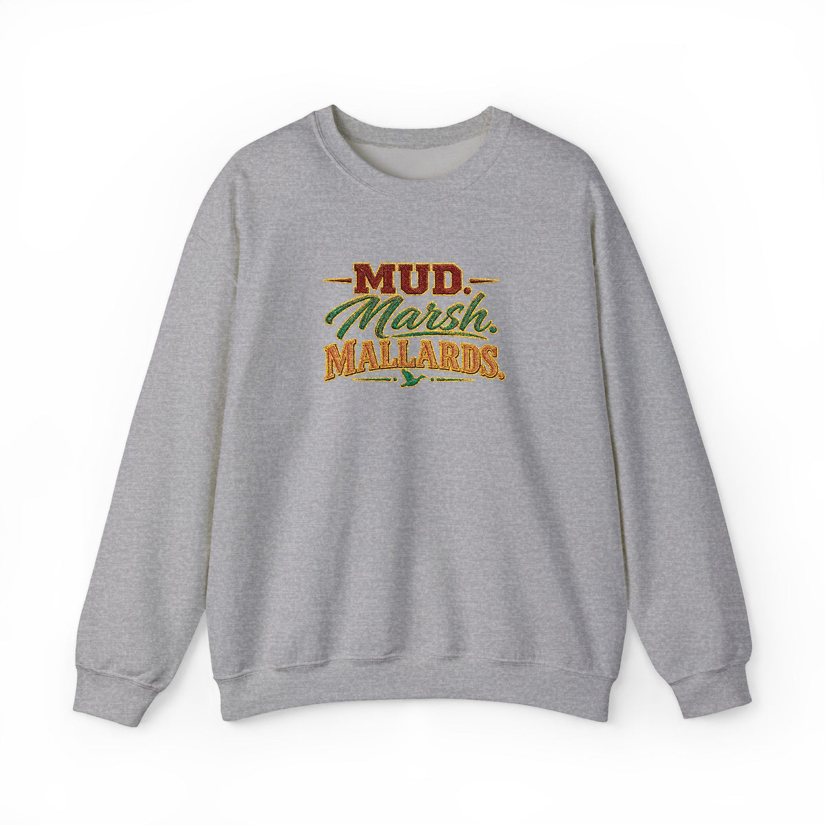 Mud Marsh Mallards Sweatshirt – Duck Hunting Crewneck