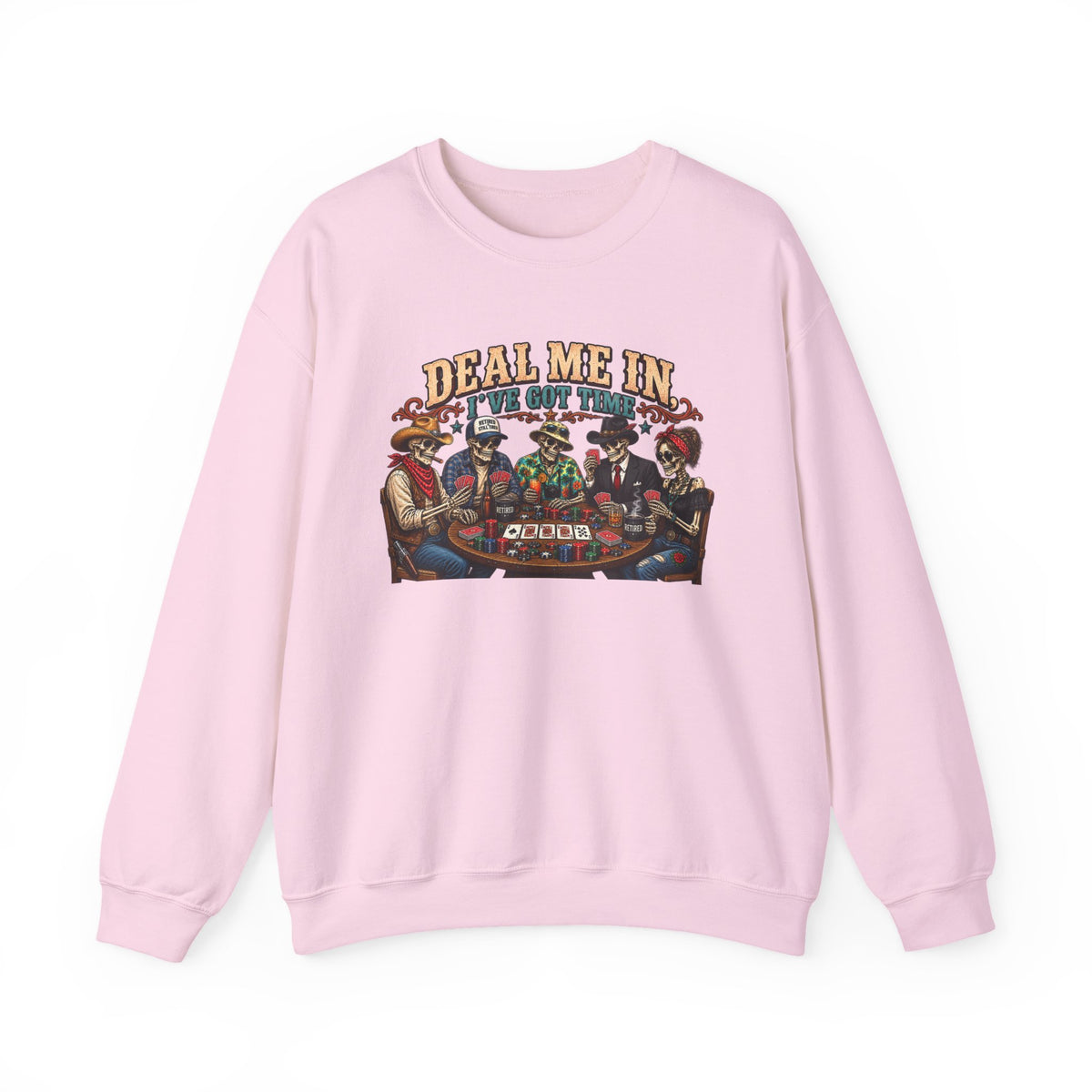 Deal Me In Poker, retired, Crewneck Sweatshirt