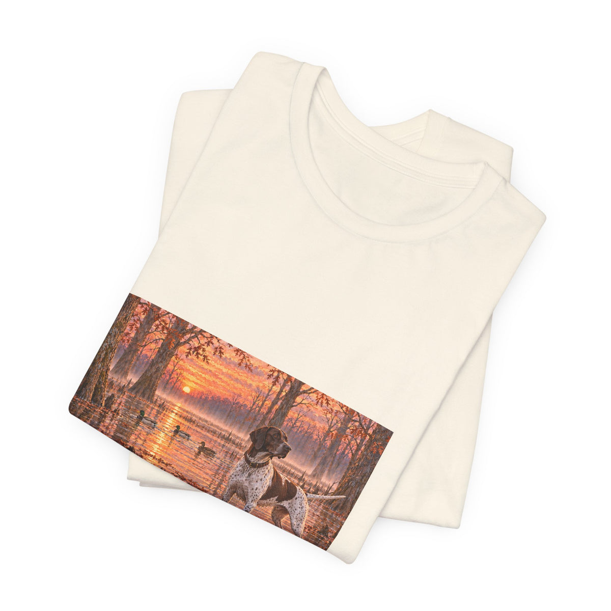 Cypress Swamp Sunrise Dog T-Shirt