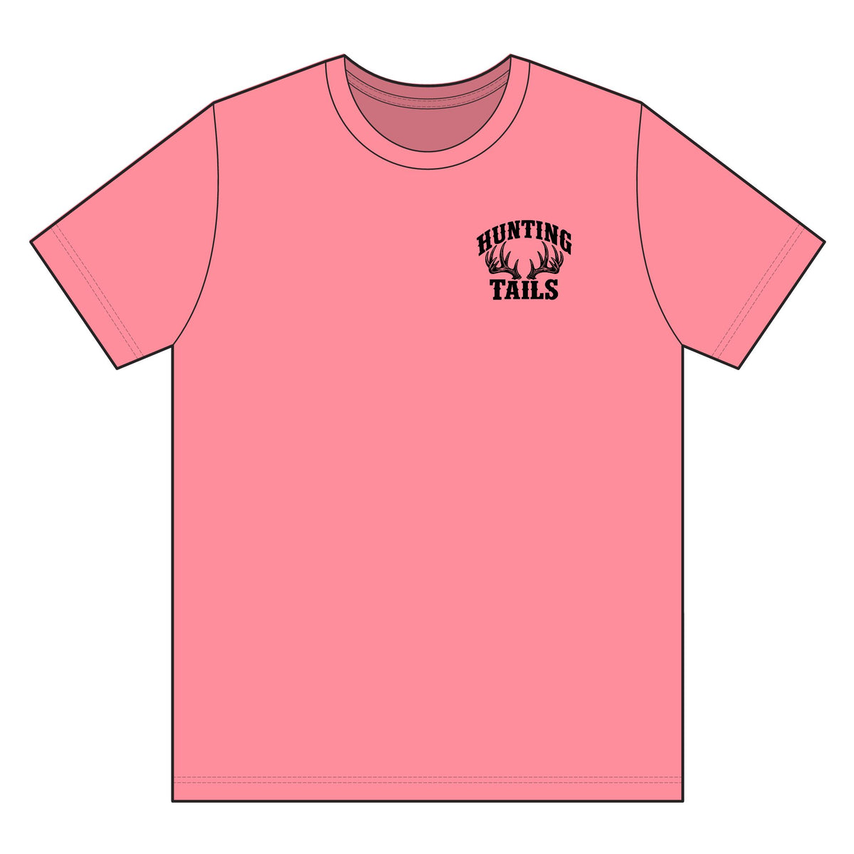 Whitetail Deer Hunting Shirt, Hunting Tails Tee, Deer Hunting T-Shirt, Buck Hunter Gift, Deer Season Shirt, Hunting Camp Shirt