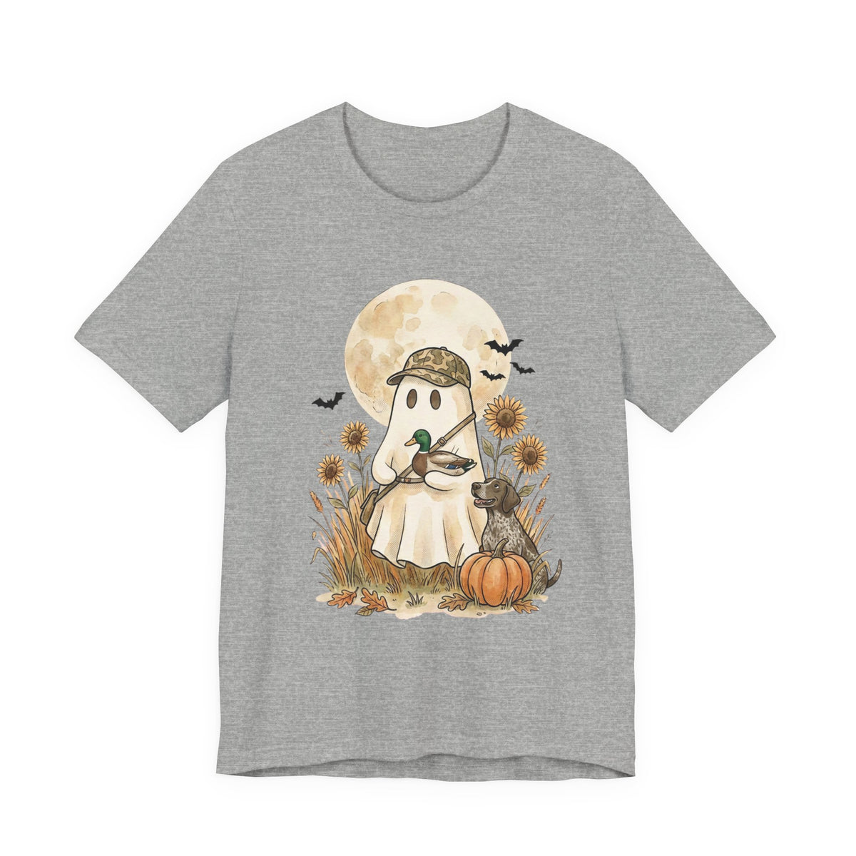 Ghost Hunting Tee | Spooky Hunting, Harvest Moon Halloween Shirt