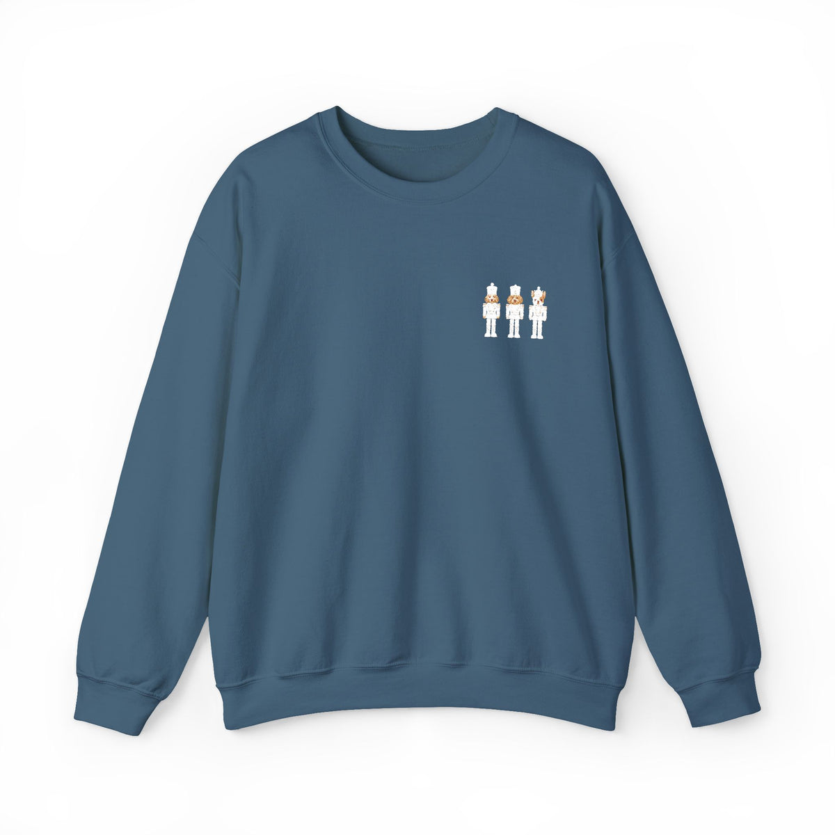 Nutcracker Dogs Embroidered Sweatshirt | Christmas Dog Lover Gift