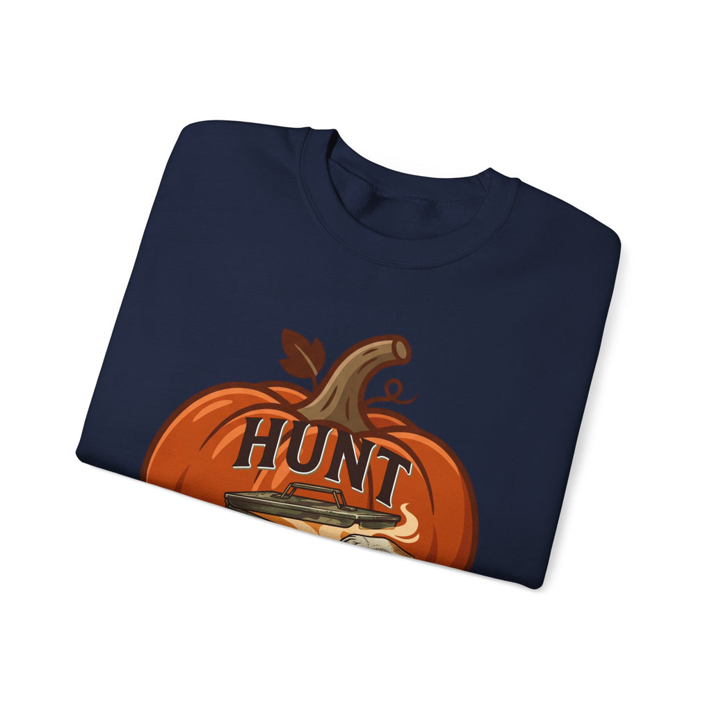 Hunt or Haunt Sweatshirt | Spooky Hunting, Halloween Pumpkin Camper