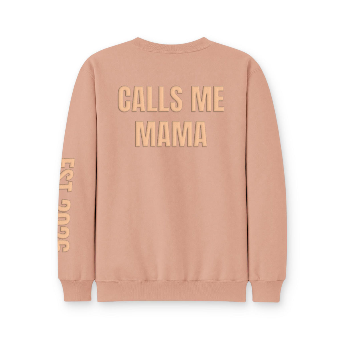 Personalized Hunting Mama Sweatshirt, My Favorite Hunting Buddy, Hunter Orange Puff Sweatshirt, Custom Hunting Mom Gift