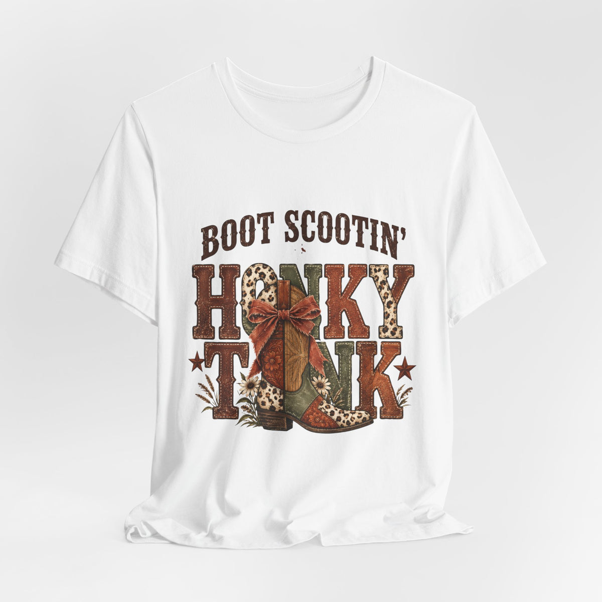 Boot Scootin' Cowboy Boot Tee | Country Western, Barn Dance Shirt