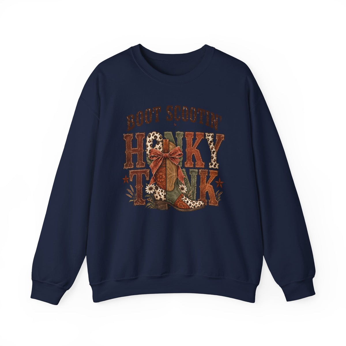 Boot Scootin' Cowboy Boot Sweatshirt | Country Western Graphic