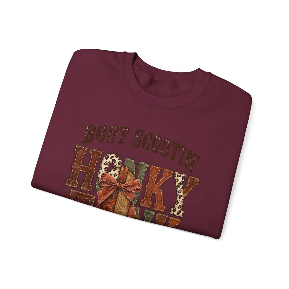 Boot Scootin' Cowboy Boot Sweatshirt | Country Western Graphic
