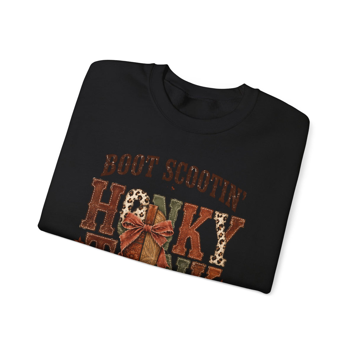 Boot Scootin' Cowboy Boot Sweatshirt | Country Western Graphic