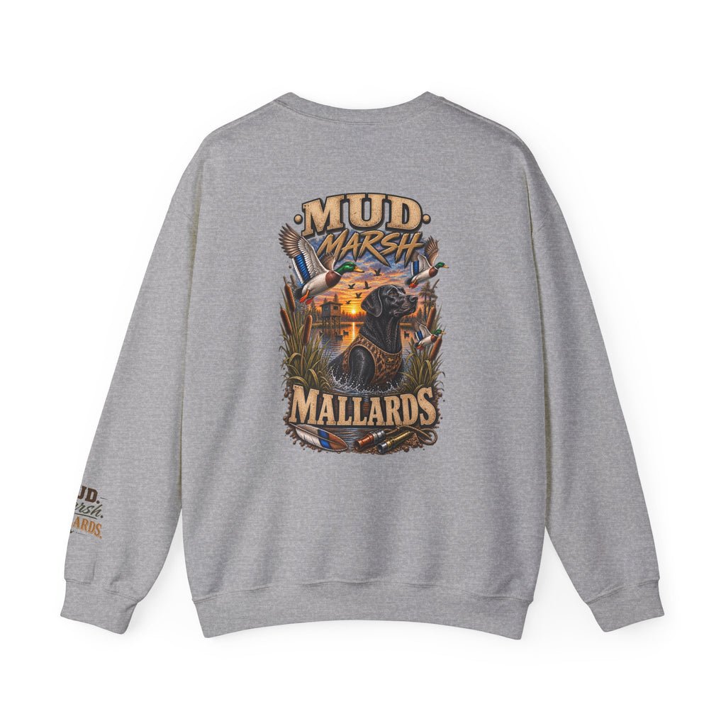 Safety Pink Duck Hunting Sweatshirt – Mallard Hunter Crewneck