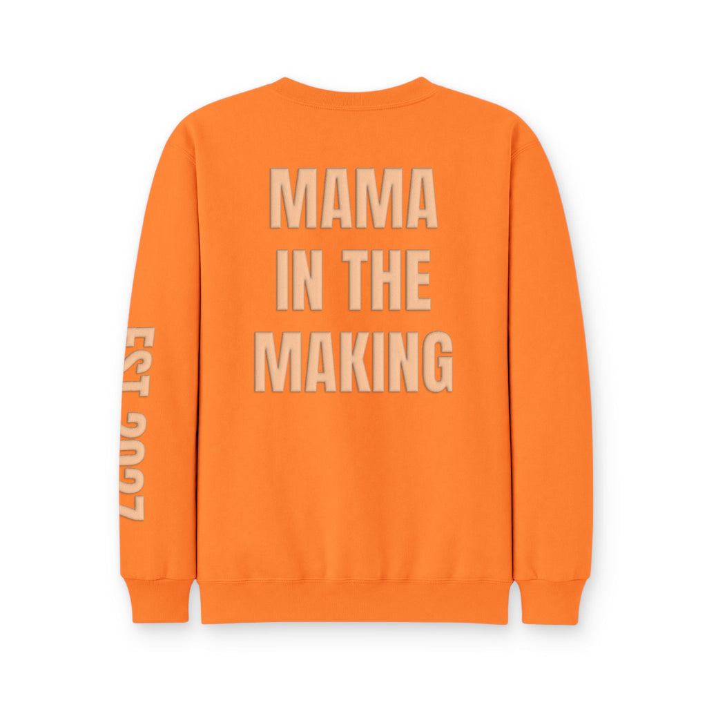Personalized Hunting Mama Sweatshirt, Hunting Buddy Loading Shirt, Hunter Orange Puff Sweatshirt, Custom Mom Hunting Gift