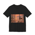 Sunset Bay Retriever T-Shirt — Dog Lover Sunset Woodland Tee