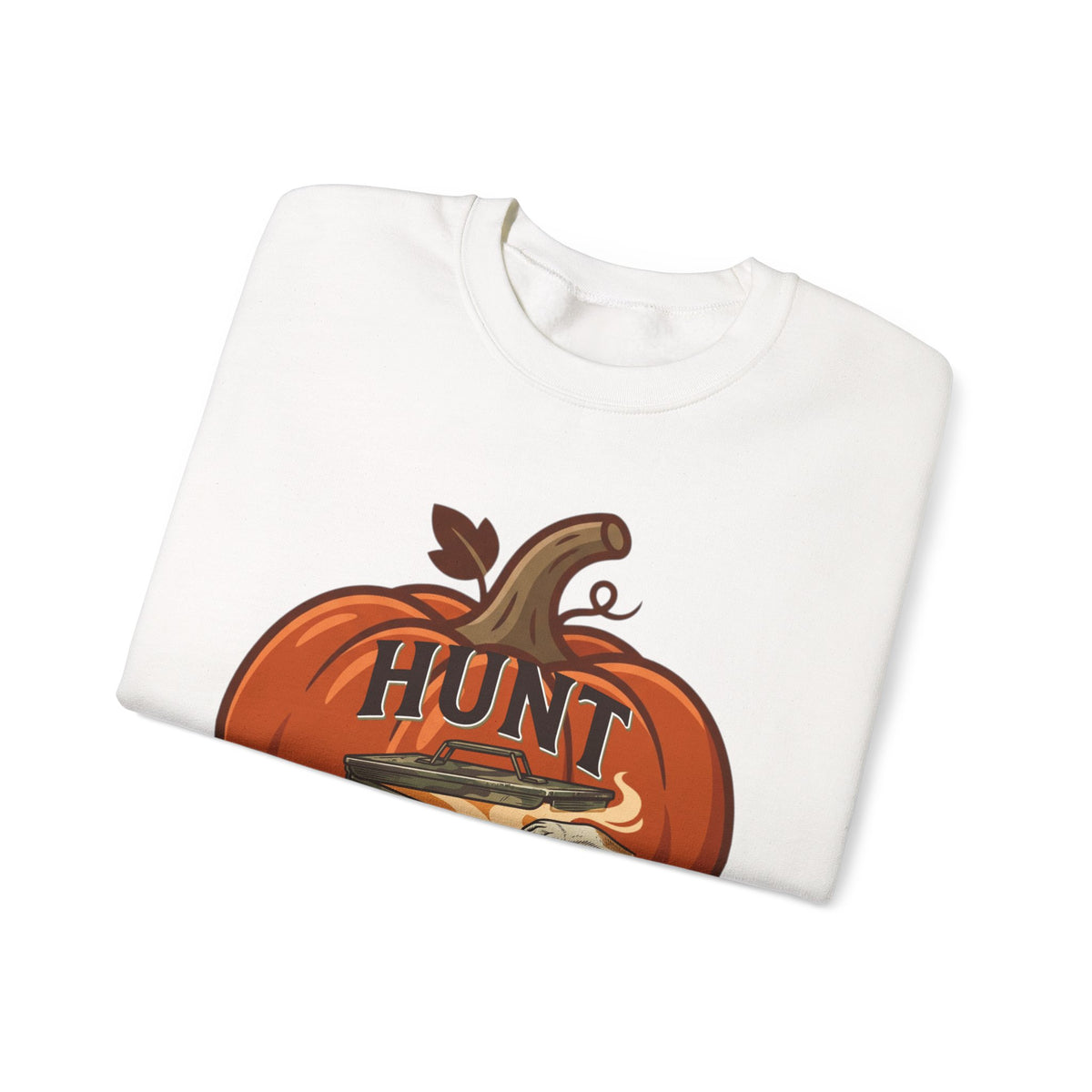 Hunt or Haunt Sweatshirt | Spooky Hunting, Halloween Pumpkin Camper