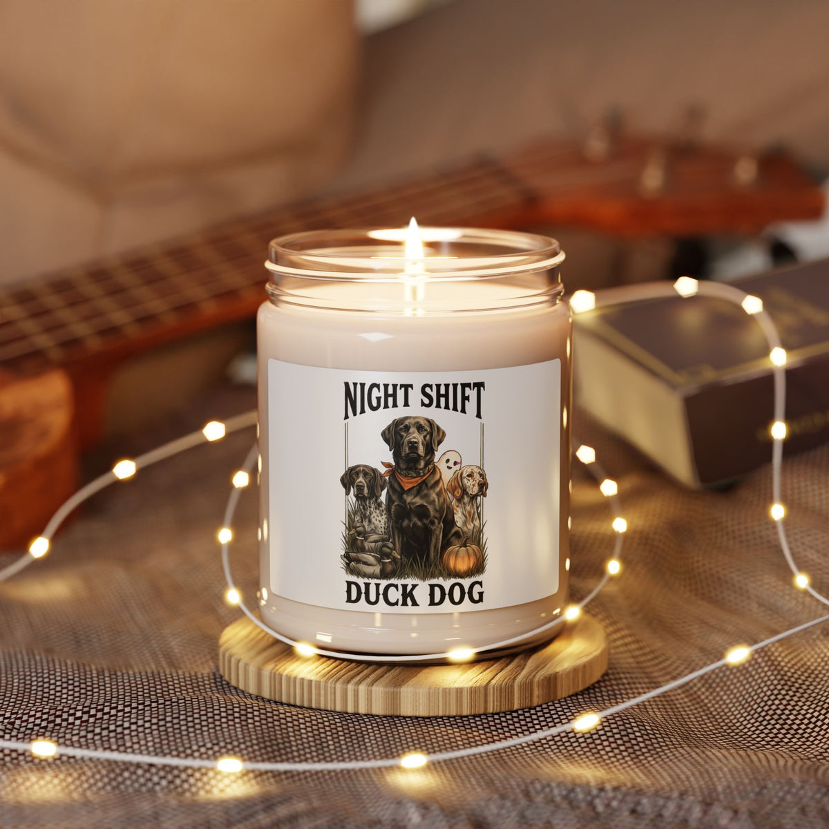 Night Shift Duck Dog Candle | Spooky Hunting, Fall Soy 9oz