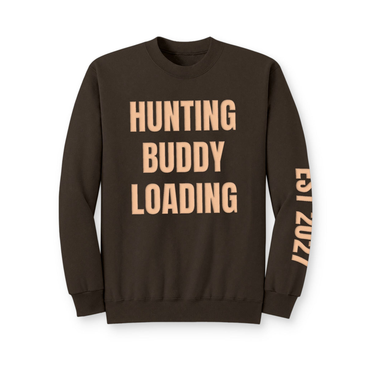 Personalized Hunting Mama Sweatshirt, Hunting Buddy Loading Shirt, Hunter Orange Puff Sweatshirt, Custom Mom Hunting Gift