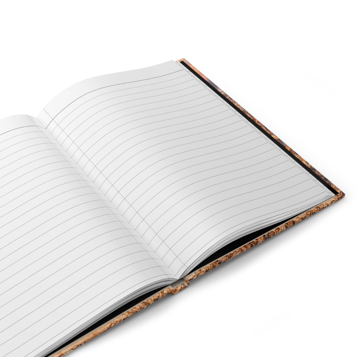 Duck Hunting Journal – Personalized Hardcover Lined Notebook (Sunrise Marsh, "Hunter")