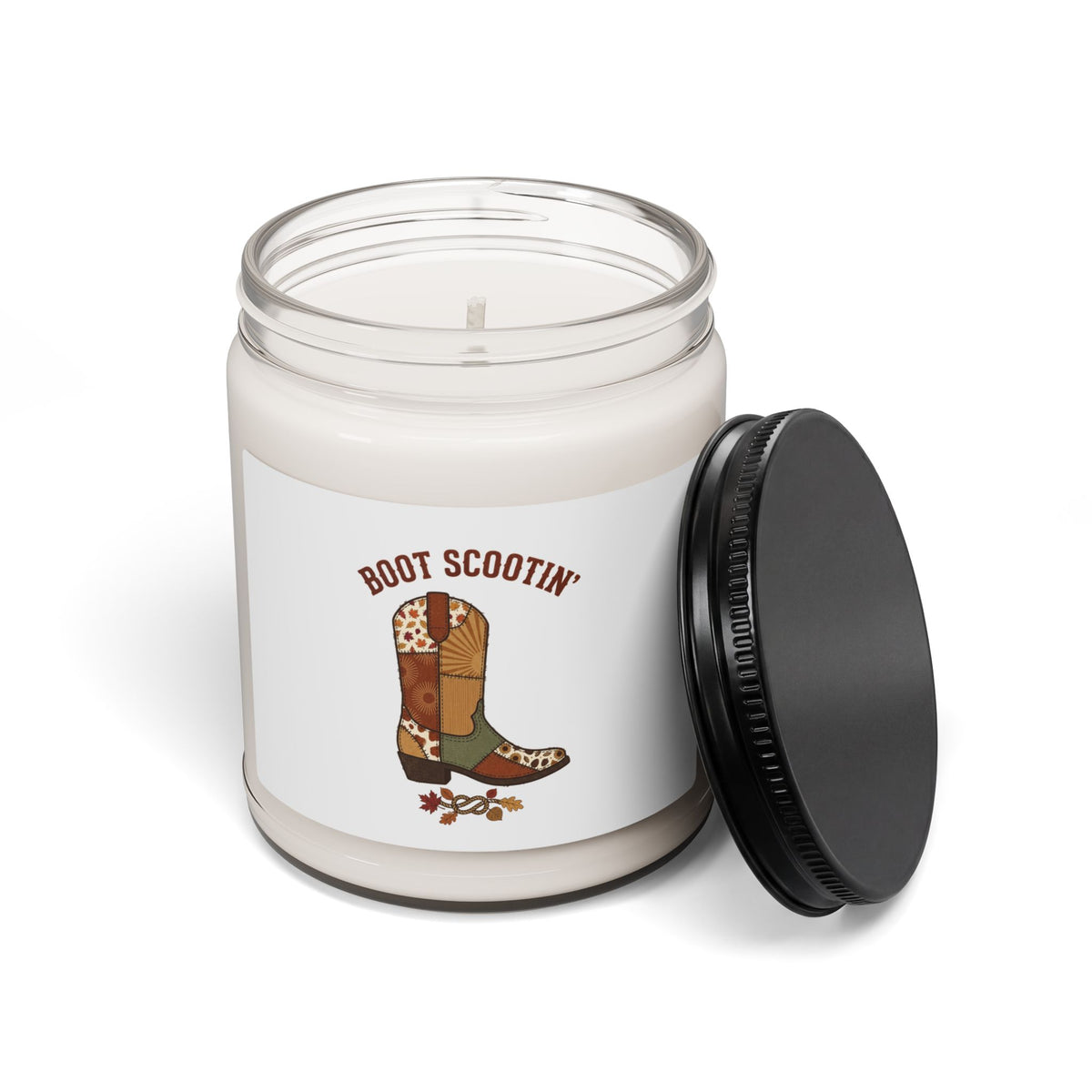 Boot Scootin' Cowboy Boot Candle | Country Soy Scented Jar