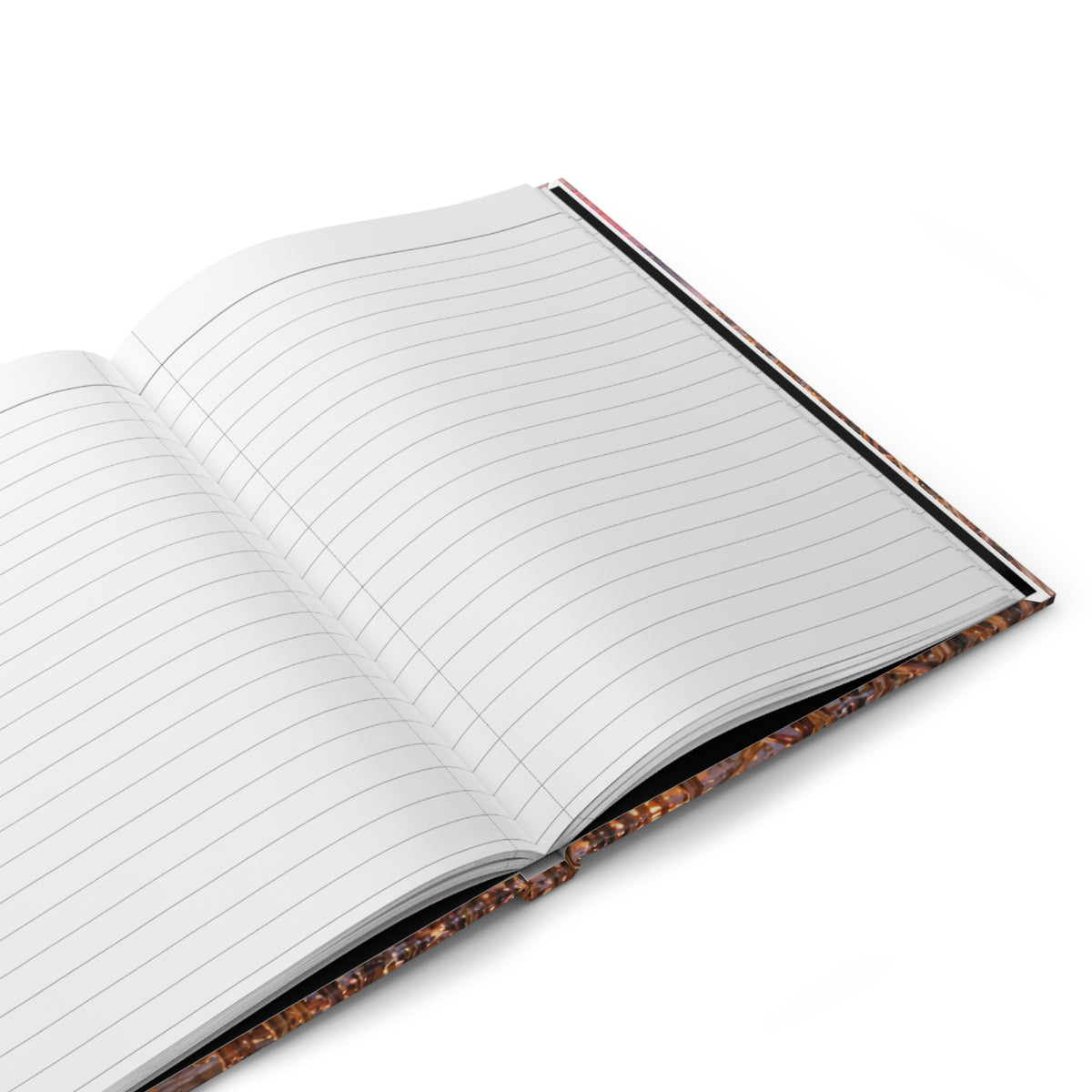 Labrador Journal — Autumn Swamp Sunset Hardcover Lined Notebook