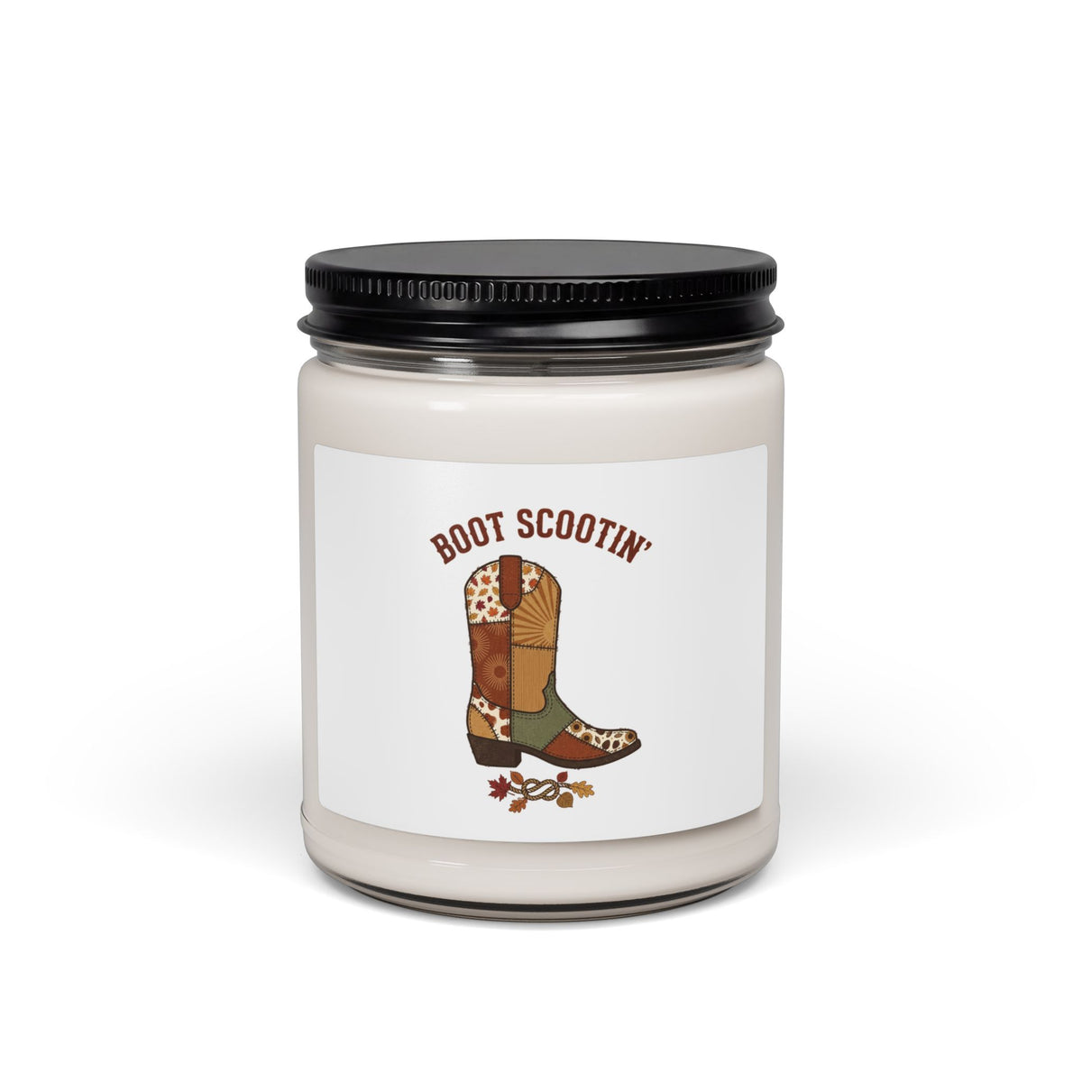 Boot Scootin' Cowboy Boot Candle | Country Soy Scented Jar