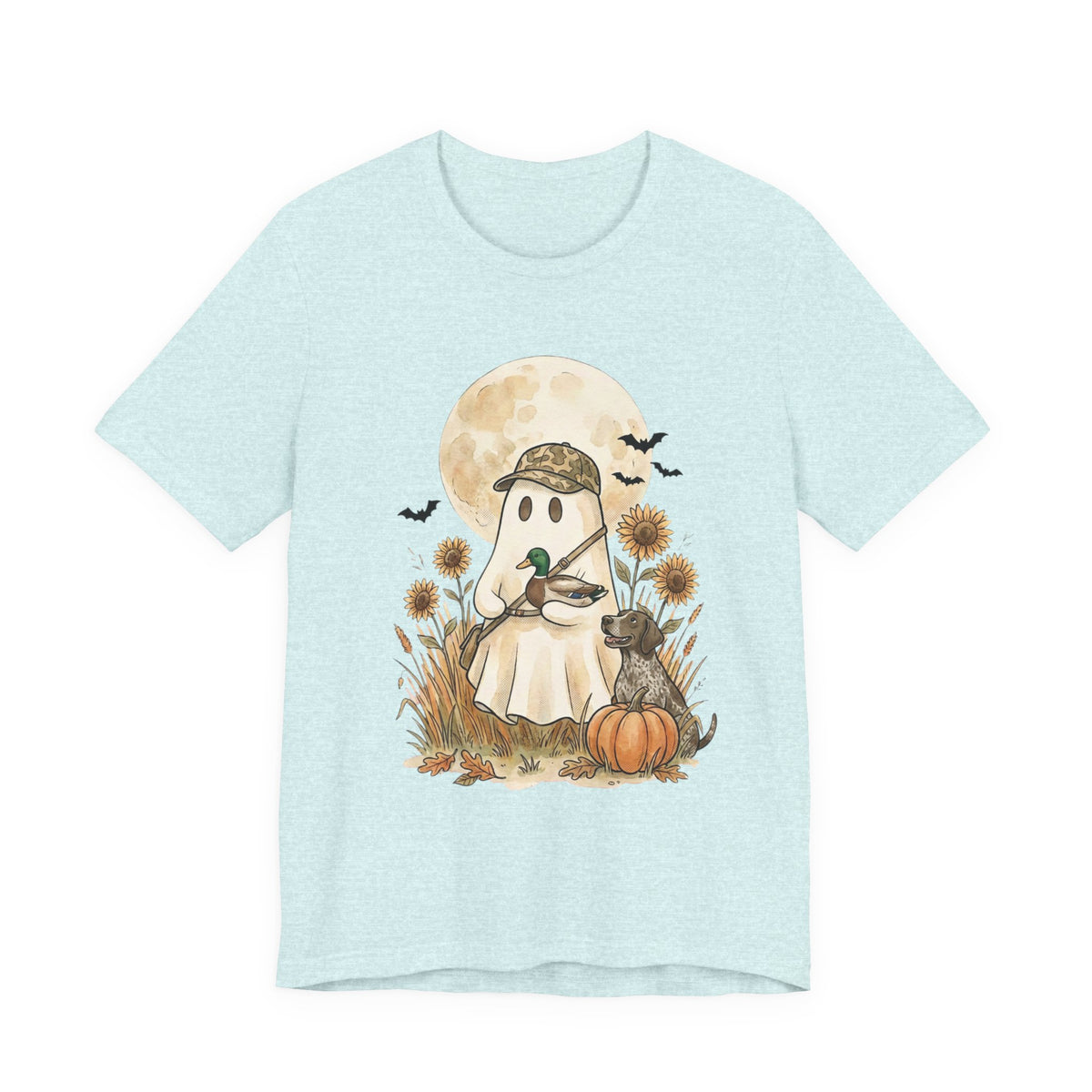 Ghost Hunting Tee | Spooky Hunting, Harvest Moon Halloween Shirt