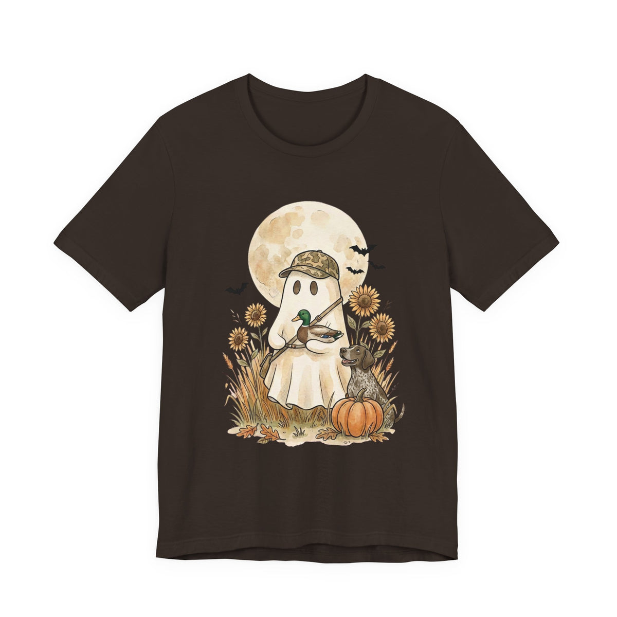 Ghost Hunting Tee | Spooky Hunting, Harvest Moon Halloween Shirt
