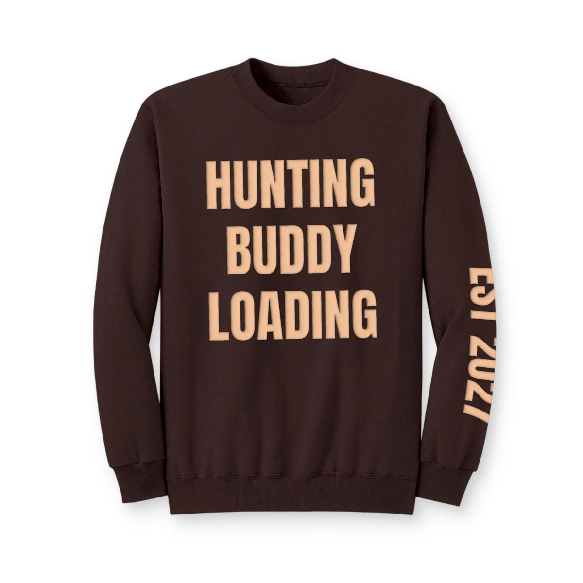 Personalized Hunting Mama Sweatshirt, Hunting Buddy Loading Shirt, Hunter Orange Puff Sweatshirt, Custom Mom Hunting Gift