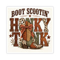 Boot Scootin' Cowboy Boot Sticker | Country Western decal
